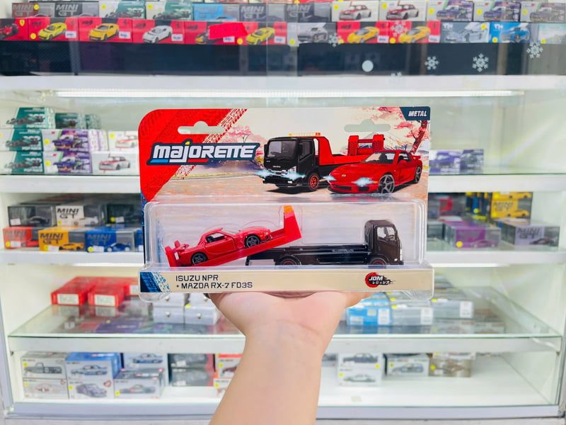  Đồ Chơi Xe Mô Hình MAJORETTE JDM Legends Car Transporter Card 8502103002 