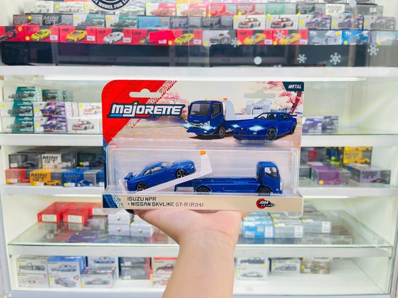  Đồ Chơi Xe Mô Hình MAJORETTE JDM Legends Car Transporter Card 8502103002 