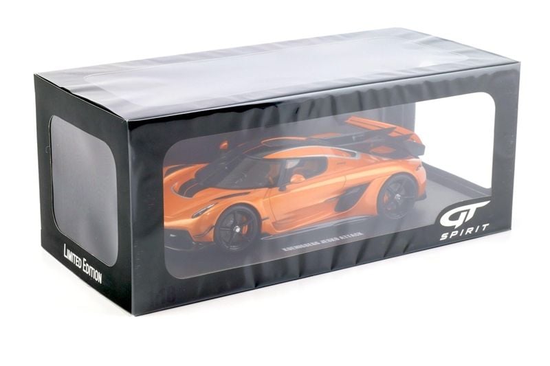  Mô hình xe Koenigsegg Jesko Attack 2023 Tang Orange Metallic tỉ lệ 1:18 GT Spirit GT898 