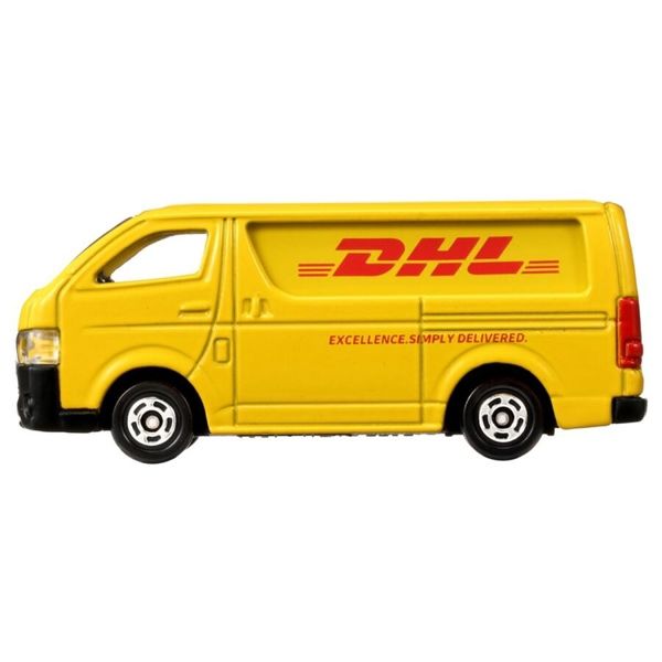  Mô hình xe van chở hàng DHL Delivery car No.102 tỉ lệ 1:64 Tomica 223993 