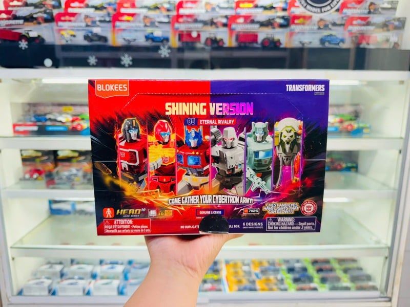 Blindbox Set 6 mô hình Blokees Transformers SV05 Fatal Confrontation (Luminous Eyes & Chest) ET67 71125-set 