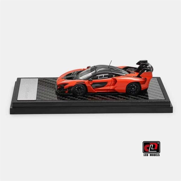  Mô hình xe McLaren Senna GTR metallic orange tỉ lệ 1:64 LCD models LCD64024 