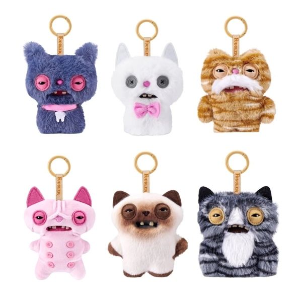  Đồ Chơi Sưu Tầm Hộp Mù ZURU TOYS Fuggler Alley Cat Keyrings 5