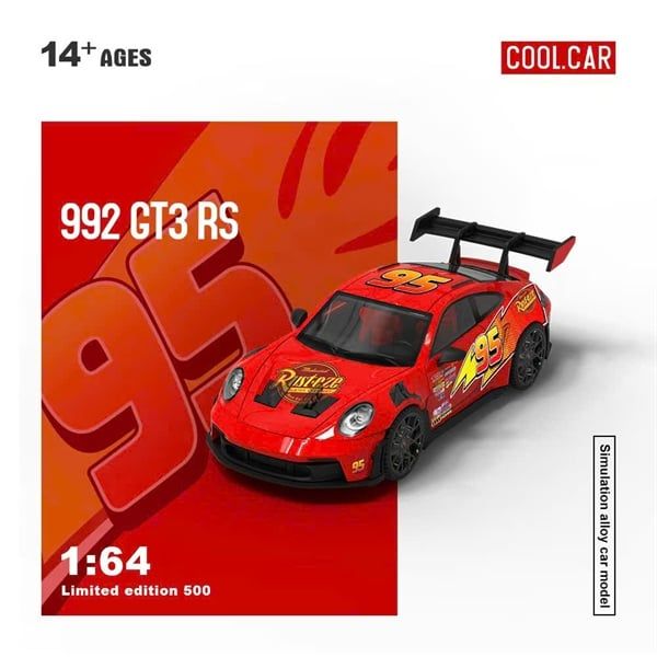  Mô hình xe ô tô Porsche GT3 RS custom Lightning McQueen limited 500pcs tỉ lệ 1:64 Cool car Mô hình xe ô tô Mazda MX5 custom Lightning McQueen limited 500pcs tỉ lệ 1:64 Cool car CC644647 