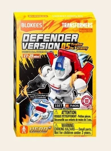  Mô hình Blokees Model Kits Transformers Defender Version 05 Traitor to Tyranny Blind Box 71405 