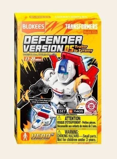  Mô hình Blokees Model Kits Transformers Defender Version 05 Traitor to Tyranny Blind Box 71405 