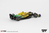  Mô hình xe McLaren MCL38 #4 Lando Norris 2024 F1 2024 Monaco GP card tỉ lệ 1:64 MiniGT MGT01164 NO CHASE CAR 