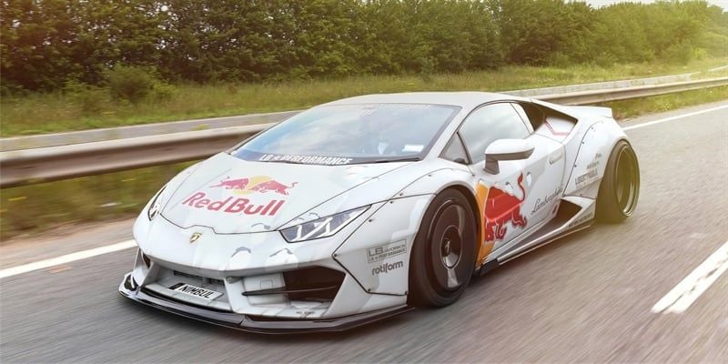  Phụ kiện Thảm lót chống trượt chủ đề siêu xe Lamborghini kích thước 30x60cm Autono1 PT115A 