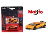  Mô hình xe Lamborghini Huracan Performante orange - Speed Icon bản card tỉ lệ 1:64 Maisto 15705 