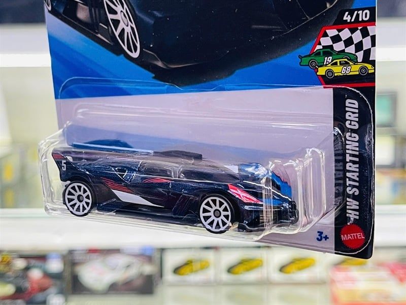  Mô hình xe Bugatti Bolide blue Hotwheels kim loại có bản quyền chính hãng tỉ lệ 1:64 C4982-BU 