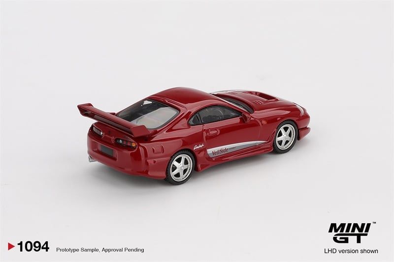  Mô hình xe Toyota Supra VeilSide Combat V-I Red bản card tỉ lệ 1:64 MiniGT MGT01094 HAVE CHASE 