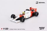  Mô hình xe McLaren MP4/6 #1 Ayrton Senna 1991 Japanese Grand Prix 2nd Place tỉ lệ 1:64 MiniGT MGT01120 