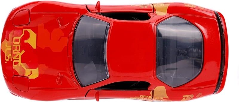  Mô hình xe Mazda RX-7 Orange Metallic with Graphics Fast & Furious tỉ lệ 1:32 Jada 24075-32 