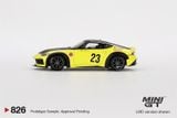  [Hàng Loose] Mô hình xe Nissan Z LB★NATION WORKS Ikazuchi Yellow BẢN box tỉ lệ 1:64 MiniGT MGT00826L 