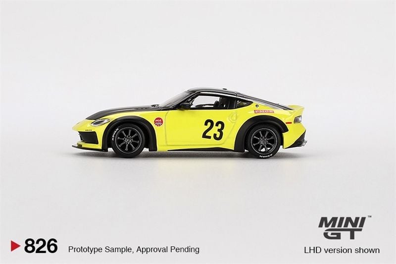  [Hàng Loose] Mô hình xe Nissan Z LB★NATION WORKS Ikazuchi Yellow BẢN box tỉ lệ 1:64 MiniGT MGT00826L 