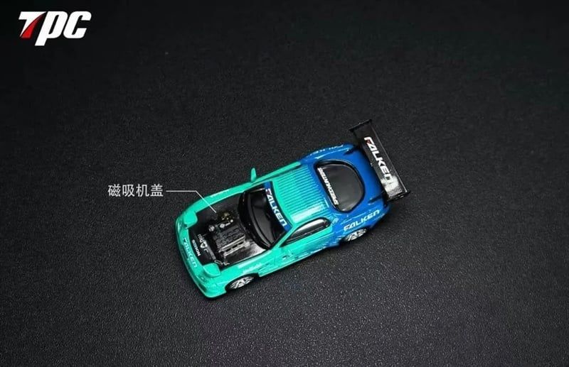  Mô hình xe Mazda RX7 1:64 TPC Model 