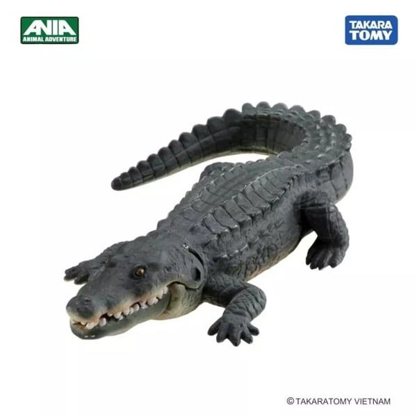  Mô hình động vật cá sấu sông Nile ANIA AS-08 Nile Crocodile Takara Tomy 487982 