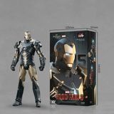  Mô hình nhân vật Marvel Iron man người sắt Mark 15 MK15 SHF Iron man 3 tỉ lệ 1:10 18CM ZM59 ZD Toys FG262 