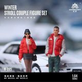  Set mô hình nhân vật figure “Winter Stroll” Couple Figure Set tỉ lệ 1:64 More Art MO223095 