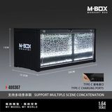  Hộp trưng bày container garage có đèn sao storage scence 30cm x 12.5cm x 13cm cho xe mô hình tỉ lệ 1:64 MoreArt Box MBOX MB400307 