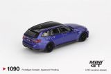  Mô hình xe BMW M3 Competition Touring Portimao Blue Metallic tỉ lệ 1:64 MiniGT MGT01090 