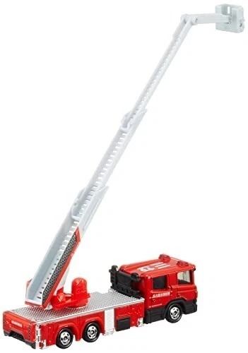  Mô hình xe ô tô cứu hỏa cầu thang SCANIA Nagoya City Fire Truck No.145 tỉ lệ 1:90 Tomica 160908 