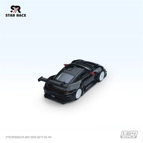  Mô hình xe Porsche GT3 R black racing tỉ lệ 1:64 Star race SR64045 