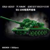  Mô hình lắp ghép Pháo tự hành chống tăng SU-100 LY65 LG045 