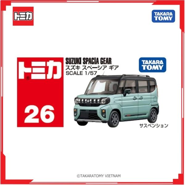  Mô hình xe Suzuki Spacia Gear No.26 tỉ lệ 1:57 Tomica 950660 