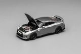  Mô hình xe Nissan GT-R (R35) Track Edition Engineered by Nismo 2020 Dark Metal Gray tỉ lệ 1:64 Motorhelix M63515 