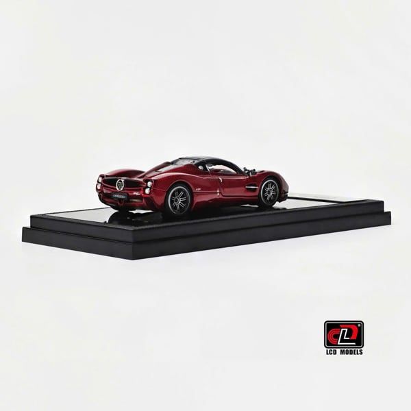  Mô hình xe Pagani Utopia Roadster Red Carbon Diecast Model tỉ lệ LCD LCD64047-CR 