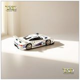  Mô hình xe ô tô Porsche 911 GT1 24h LeMans 1997 Paint Job tỉ lệ 1:64 Transcend Model OT64551 