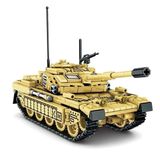 Mô hình lắp ghép Xe Tăng Challenger MILITARY TANK 536 mảnh LY72 LG042 