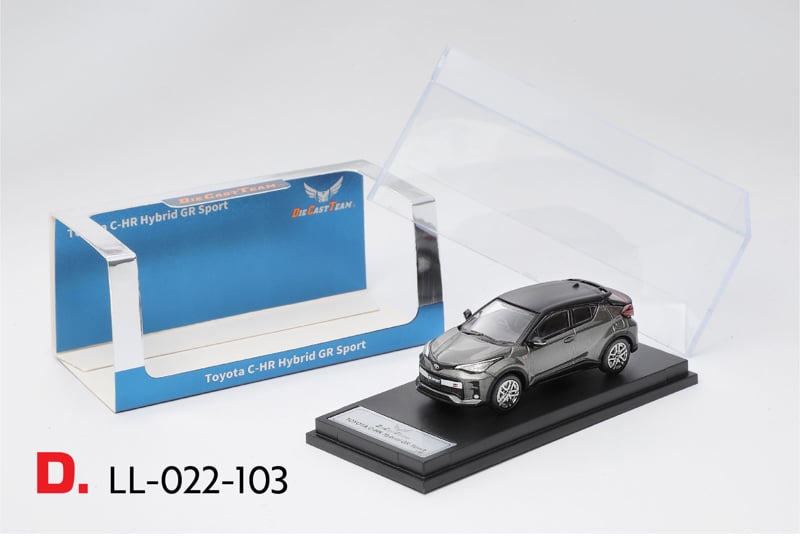  Mô hình xe Toyota C-HR Hybrid GR Sport 2019 tỉ lệ 1:64 DCT LL-022-103 