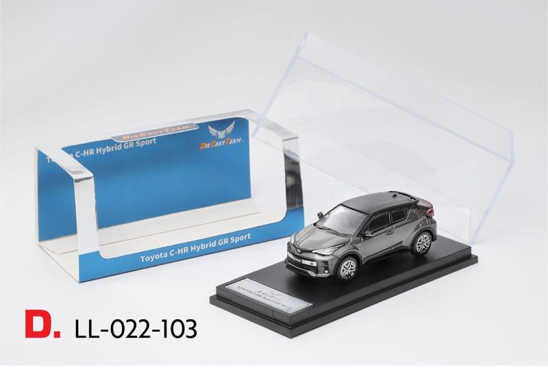  Mô hình xe Toyota C-HR Hybrid GR Sport 2019 tỉ lệ 1:64 DCT LL-022-103 