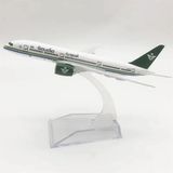 Mô hình máy bay Saudi Arabia Dreamliner Boeing B787 kích thước 16cm MB16224 