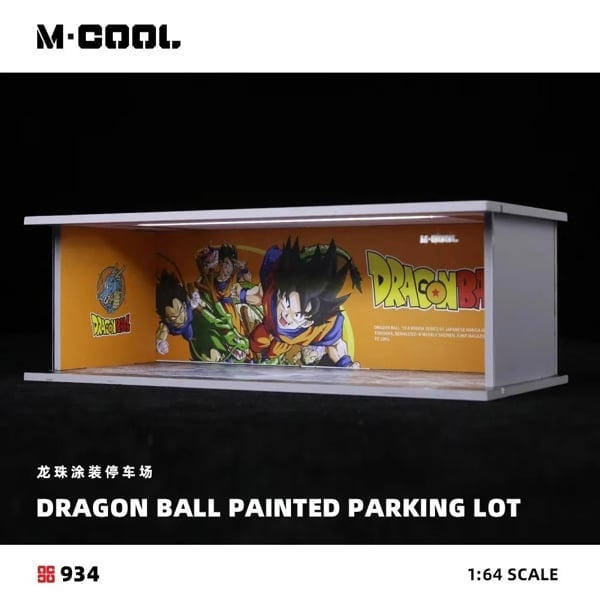  Hộp trưng bày mô phỏng dirorama parking lot Dragon ball tỉ lệ 1:64 M-cool MoreArt MC914934 