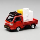  Mô hình xe Honda Acty Truck Customized Edition Milano Red Diecast Model tỉ lệ 1:64 MOTORHELIX M65616 