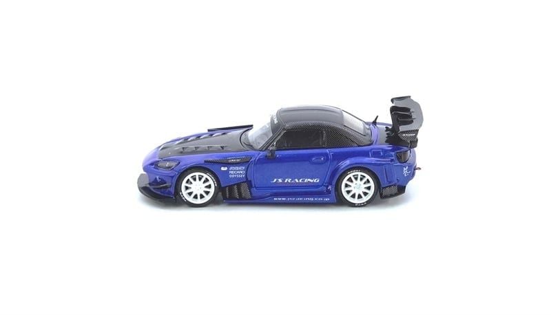  Mô hình xe HONDA S2000 J'S RACING Blue tỉ lệ 1:64 Inno64 IN64-S2000JS-BLUE 