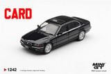  Mô hình xe BMW 750IL Black Sapphire bản card tỉ lệ 1:64 MiniGT MGT01242 - HAVE CHASE 