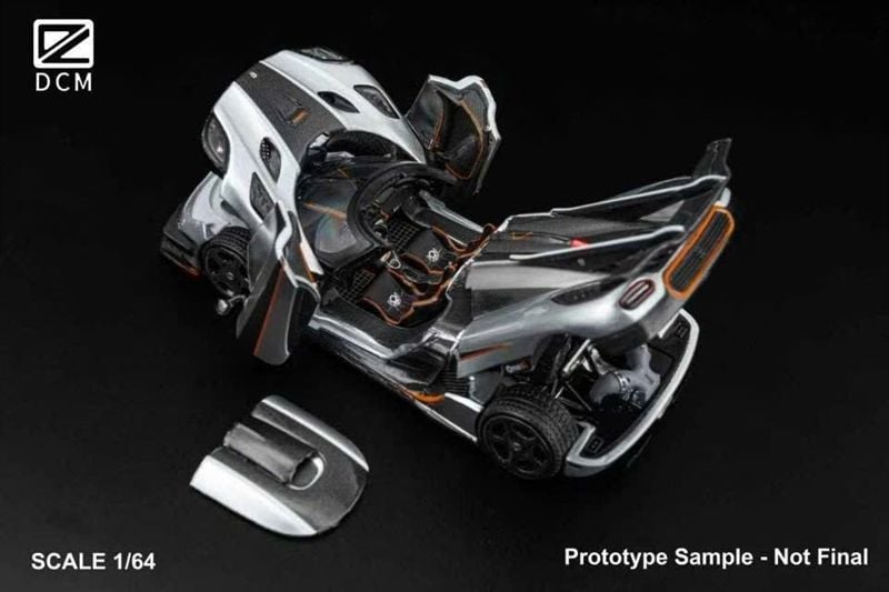  Mô hình xe Koenigsegg One:1 Fully Opened-Diecast tỉ lệ 1:64 DCM OT64466 