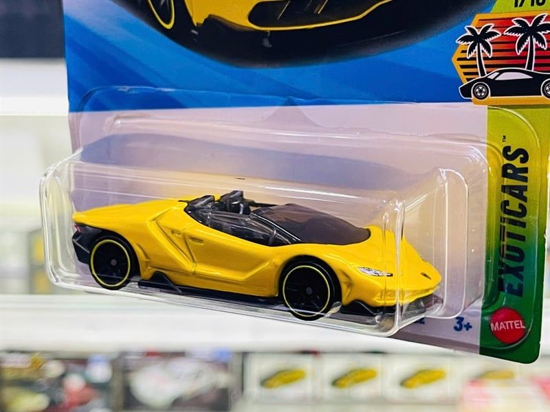  Mô hình xe Lamborghini Centenario roadster Hotwheels kim loại có bản quyền chính hãng tỉ lệ 1:64 C4982-LAM 