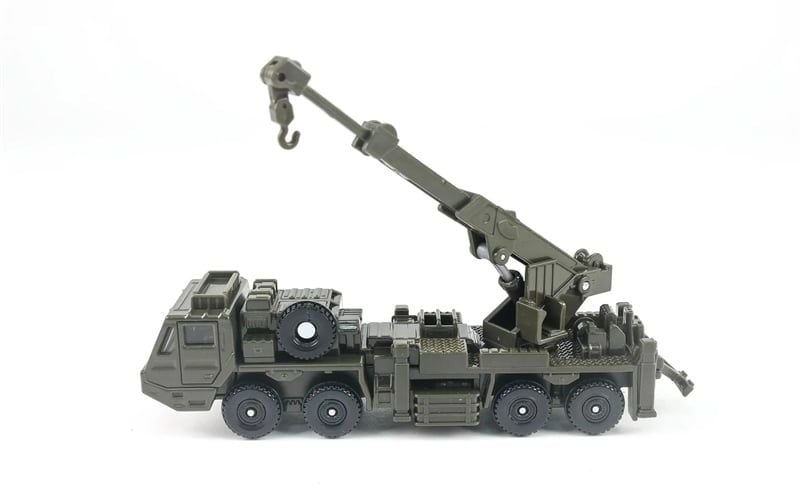  Mô hình xe Tomica Long No.141 JSDF Heavy Wheeled Recovery Vehicle tỉ lệ 1:89 Tomica 156949 