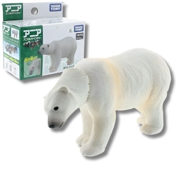  Mô hình động vật gấu bắc cực ANIA AS-10 Polar Bear Takara Tomy 488002 