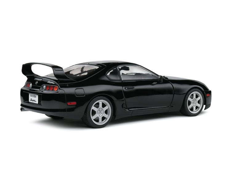  Mô hình xe ô tô Toyota Supra MK4 (A80) Astral black 1993 tỉ lệ 1:18 Solido model S1807606 