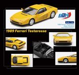  Mô hình xe 1989 Ferrari Testarossa Giallo Modena tỉ lệ 1:64 BBR BBRFER64037 