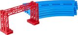  Phụ kiện đường ray dành cho hệ thống tàu điện đồ chơi đường cong đôi - kép (2 làn) Plarail R-5 Douple Track Curve Takara Tomy 109006 