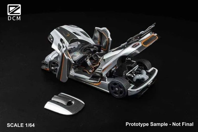  Mô hình xe Koenigsegg One:1 Fully Opened-Diecast tỉ lệ 1:64 DCM OT64466 