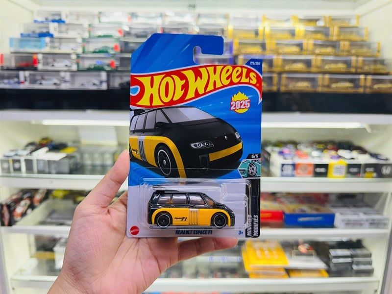  Mô hình xe Renault Espace F1 Hotwheels kim loại có bản quyền chính hãng tỉ lệ 1:64 C4982-RE 