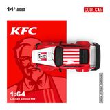  Mô hình xe Porsche 964 KFC Paint Scheme tỉ lệ 1:64 Cool Car CC640884 